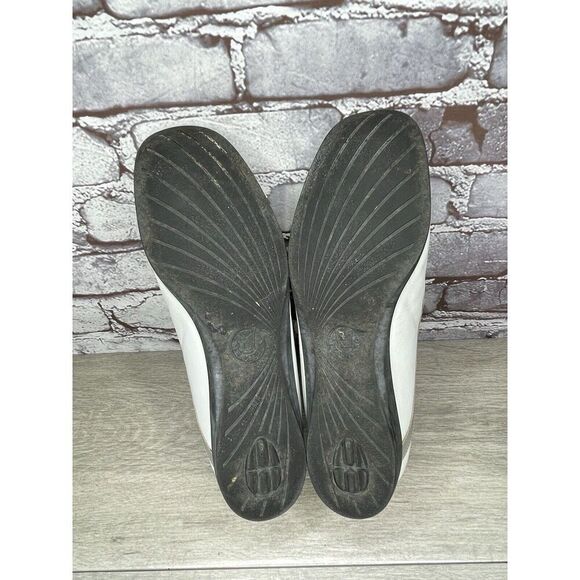 Mephisto Cool Air White Leather Strap Driving Loafers Shoes Women Sz 10M US/41EU - Picture 14 of 16